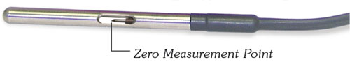 Solinst Model 101 P2 Water Level Meter Probe solinst water level meters water level indicators p2 probe p7 probe total well depth measuring total well depth water level probes water level meter probes water level indicator probes tape guide tape guide datum datum guide image