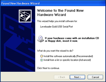 Figure 5-1 Levelogger - InstallShield Wizard