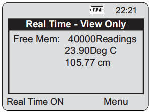 solinst leveloader 8 levelogger gold menu connect to levelogger connect to logger connect to datalogger image