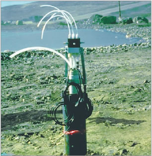 solinst  waterloo systems  multilevel systems  landfill sites monitoring  landfill site over fractured bedrock monitoring  investigation of hydraulic properties  monitoring beneath waste sites image