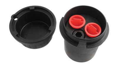 Standard 2 inch Locking Well Cap with dust plugs
Top View solinst levelogger levelogger locking well caps levelogger caps levelogger wellhead levelogger well head pressure transducer well caps datalogger well caps 2" well caps 4" well caps 2" diameter well caps 4" diameter well caps 2" dia. well caps 4" dia. well caps image