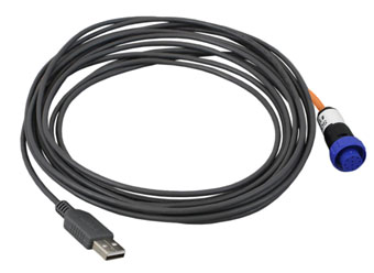 cable conector usb para comunicarse con el software de computadora del levelogger de solinst