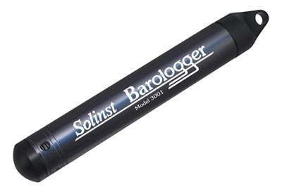 Barologger Edge solinst barologger edge barometric pressure transducer barometric compensation barometrically compensated water level data barometric data loggers barometer barologger image