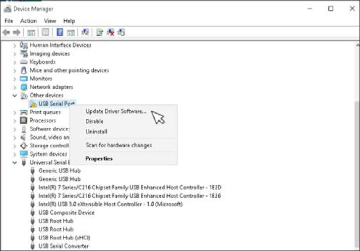 4.1.3.3 USB Installation for Windows 10