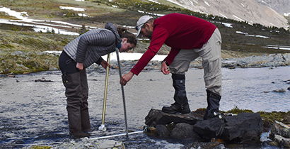 water level data helps to understand the effects of climate change on alpine lakes
