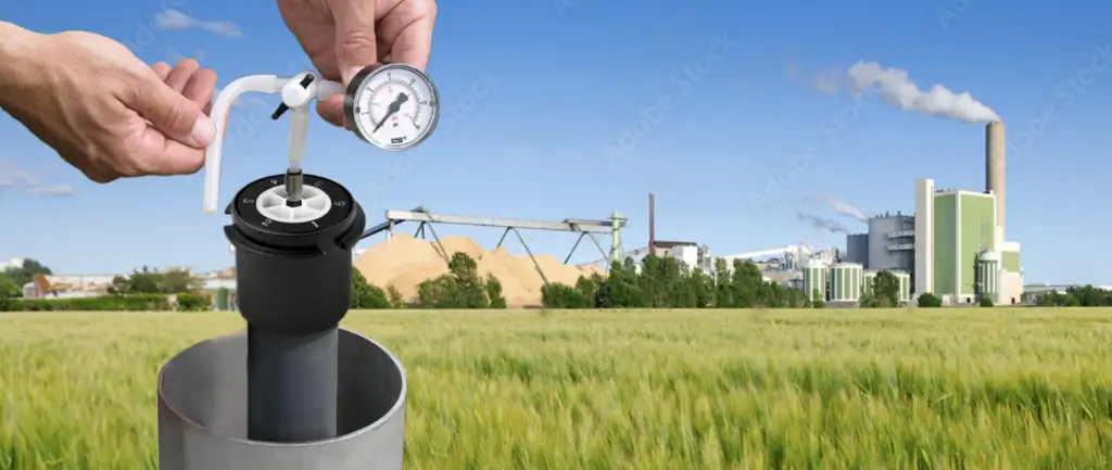 Means of Obtaining Soil Gas Vapour Samples means of obtaining soil gas vapour samples