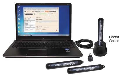 Solinst Levelogger Comunicación solinst nivelador nivelador borde de registro nivelado operación de borde nivelador monitorización de nivel de agua opciones de despliegue cuerda de kevlar cordón de kevlar opciones de instalación métodos de despliegue de nivelador métodos de instalación de nivelador image