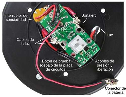 solinst 102m mini medidor de nivel de agua mk2 parte posterior de la placa frontal