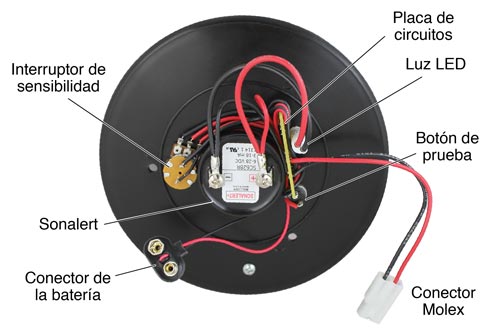 Diagrama de reemplazo de electrónica de 102 m.