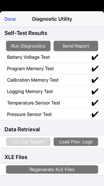 ejecutar diagnóstico ios