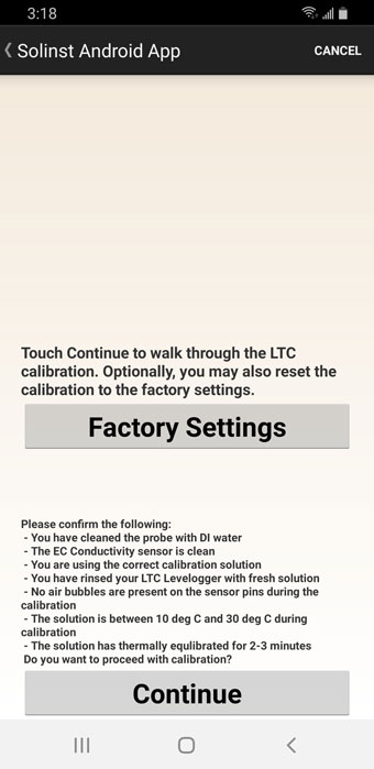 figura 12 2 introducción a la calibración de conductividad de android