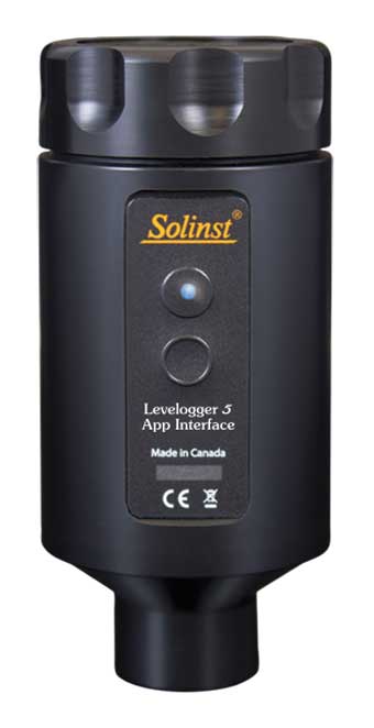 interfaz de la aplicación solinst levelogger 5