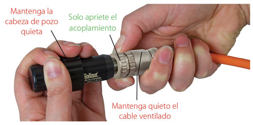 conector de solvent levelvent acoplamiento y cuerpo del conector