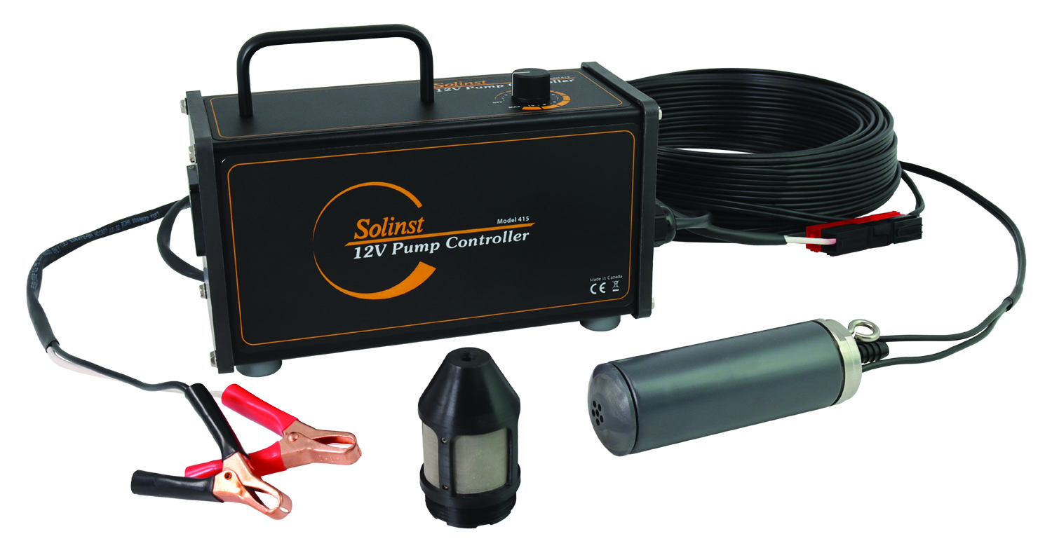 solinst submersible pump for groundwater sampling