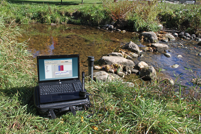 Solinst LTC Levelogger Edge for Stormwater Monitoring in Stream Bed solinst ltc levelogger edge for stormwater monitoring in stream bed