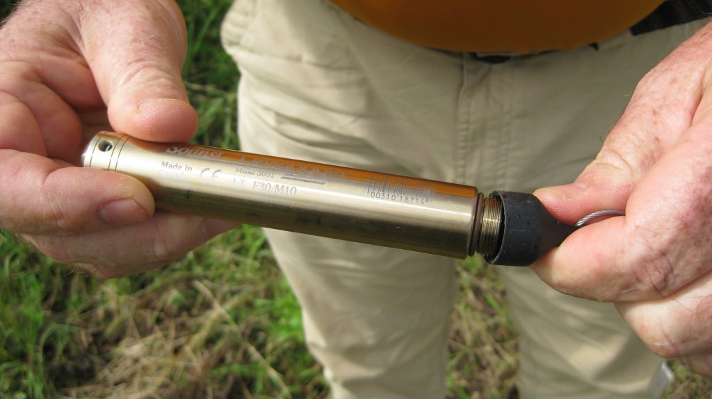 levelogger water level datalogger in groundwater monitoring network