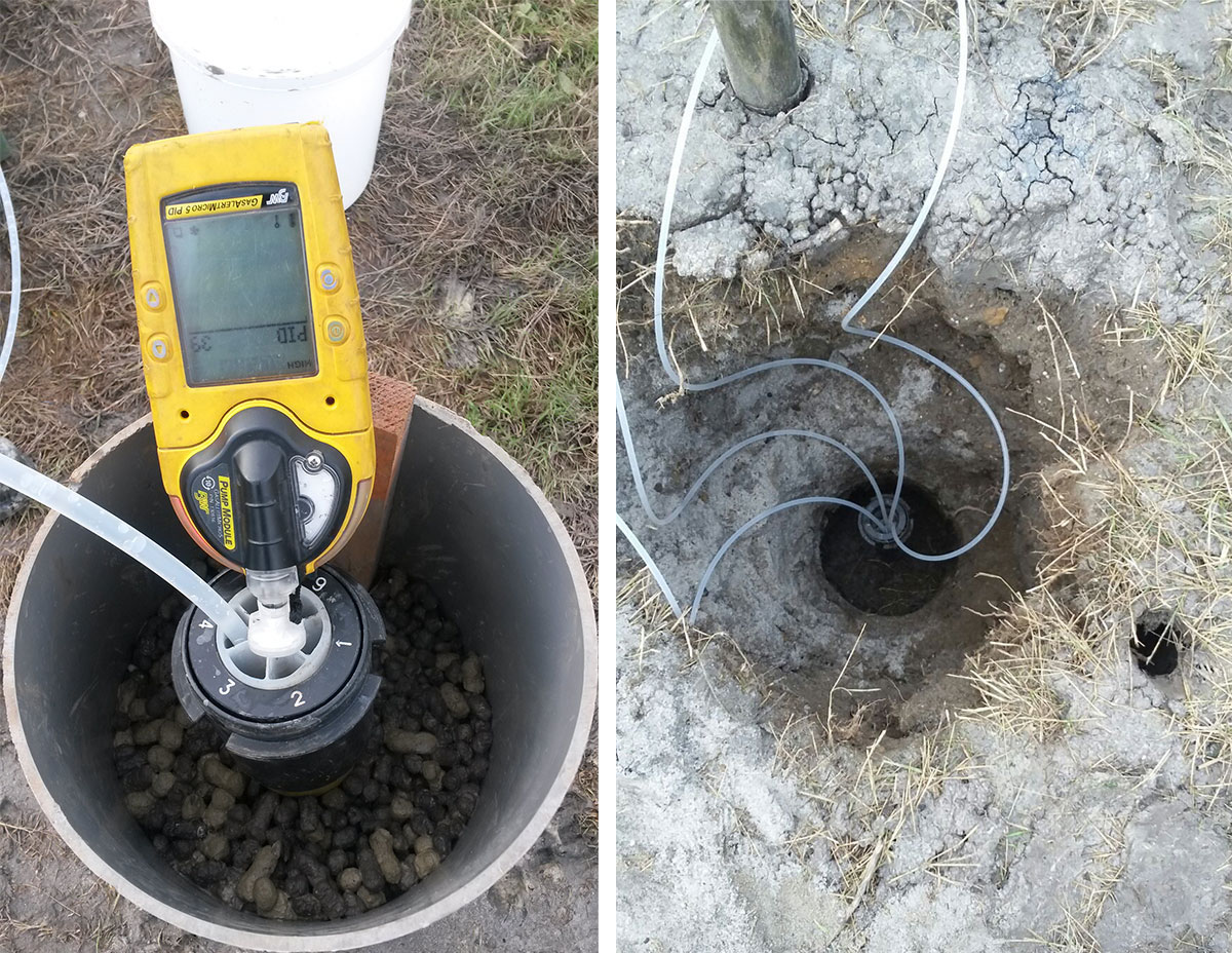 gas analysis and groundwater sampling from solinst cmt groundwater monitoring system