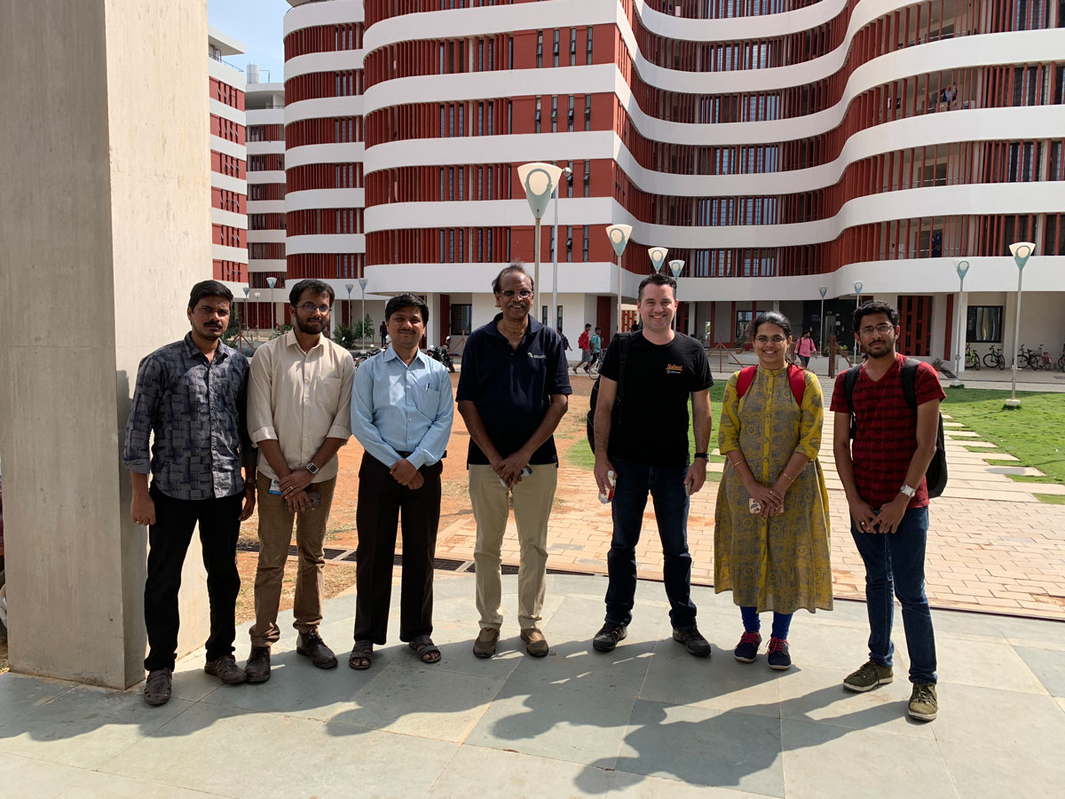 professor kandi sangareddy: students: solinst distributor and staff at the indian institute of technology hyderabad