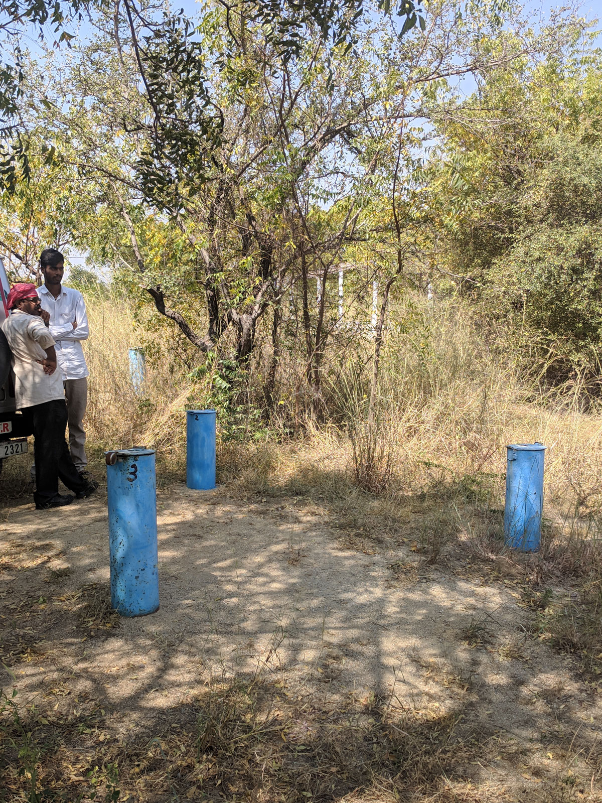 groundwater monitoring wells for packer tests