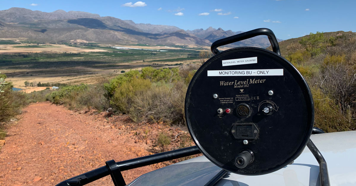 solinst model 102 water level meter used in citrusdal south africa