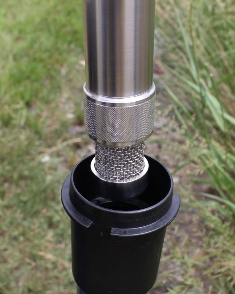 solinst double valve pump for groundwater sampling