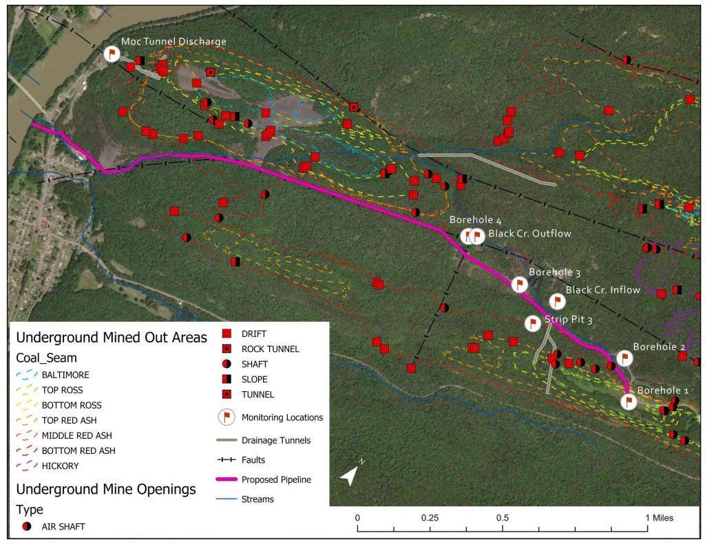 Map Of The Water Level Monitoring Locations Two More Are Locate East Of The Map Area Map of the water level monitoring locations two more are locate east of the map area