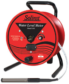 solinst on the level newsletter fall 2012 water level meters laser marked flat tape water level meter 101 p7 water level meter 107 tlc meter solinst non stretch flat tape solinst laser marked flat tape