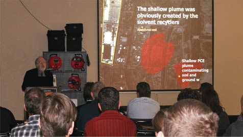 solinst richard jackson site characterization groundwater characterization contaminated site characterization polluted site characterization pce perchloroethylene pce site characterization plume delineation pce plume delineation perchloroethylene site characterization pce remediation perchloroethylene site remediation contaminated groundwater treatment image