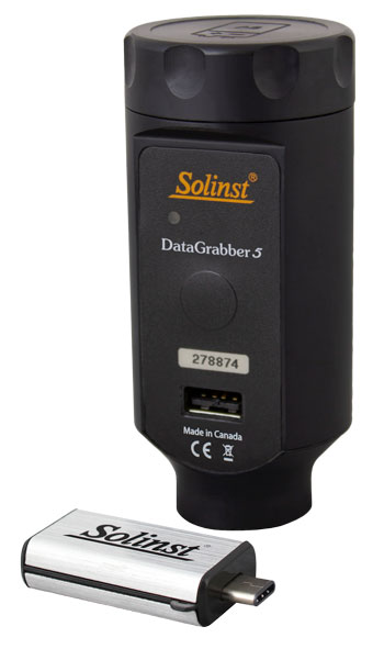 solinst datagrabber data transfer device for leveloggers and aquavent