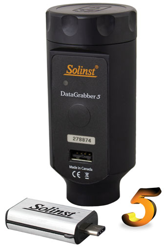 solinst datagrabber 5 data transfer unit for levelogger data