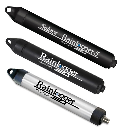 solinst rainlogger rainfall dataloggers