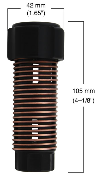 solinst biofoul screen for leveloggers with dimensions