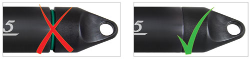 how to properly install solinst levelogger top cap