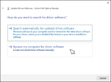 figure 4-19 update driver software