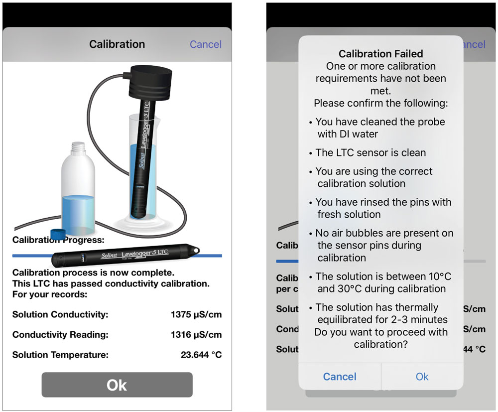 12 Levelogger LTC Conductivity Calibration