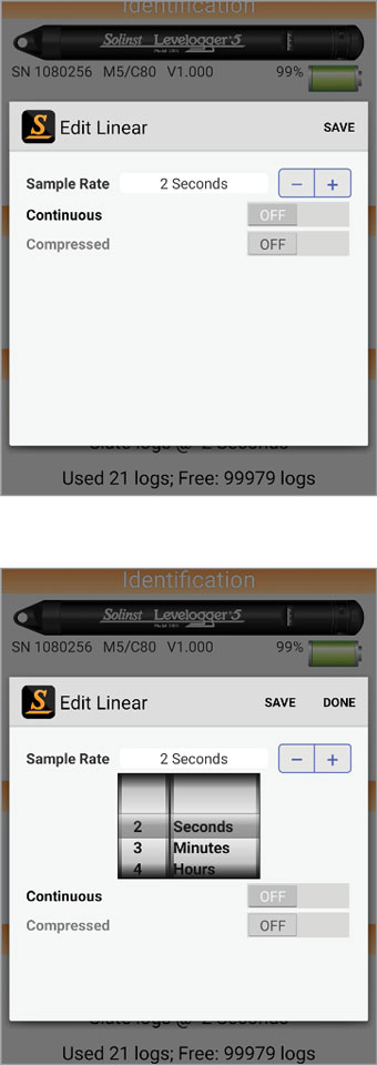 Solinst Levelogger App Edit Linear for Android solinst levelogger app edit linear for android