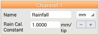 Solinst Levelogger App Rainfall Channel for Android solinst levelogger app rainfall channel for android