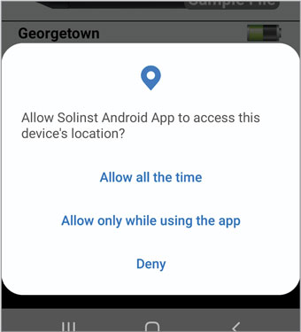 Solinst Levelogger App Access Location Permission solinst levelogger app access location permission