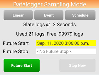 Setting a Future Start Time - Android setting a future start time - android