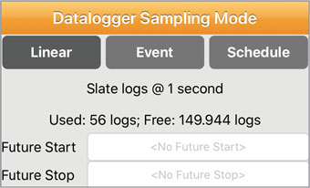 Solinst Datalogger Sampling Mode Using Solinst Levelogger App IOS solinst datalogger sampling mode using solinst levelogger app ios