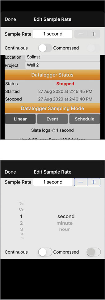 Solinst Levelogger App Edit Linear for iOS solinst levelogger app edit linear for ios