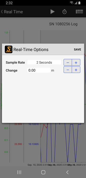Solinst Levelogger App Edit Real-Time Parameters for Android solinst levelogger app edit real-time parameters for android