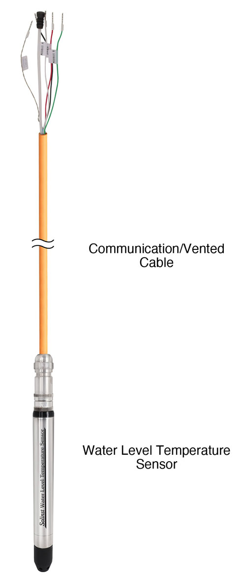 figure 1-1 water level temperature sensor sdi-12 system components	