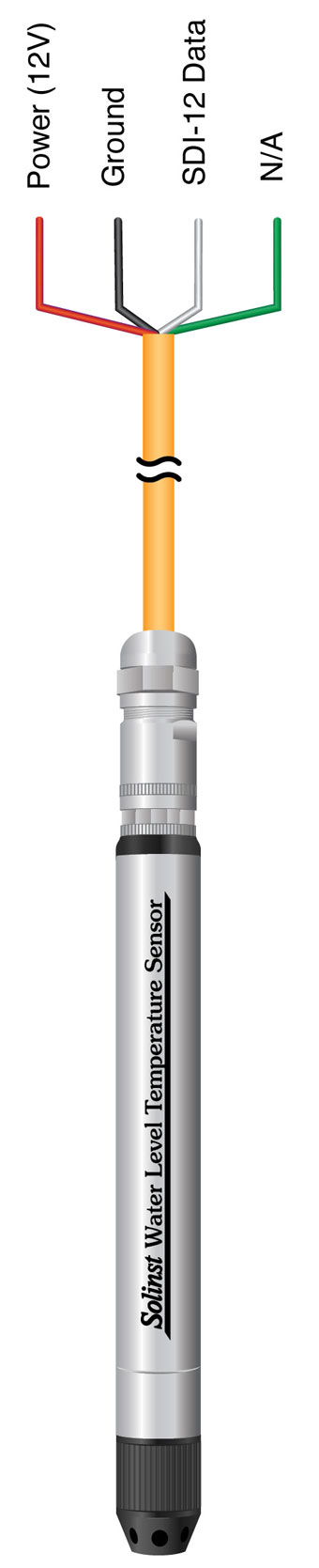 figure 3 1 water level temperature sensor sdi 12 wiring overview