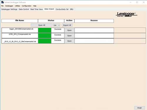 Data Compensation Results – Multiple Files data compensation results – multiple files