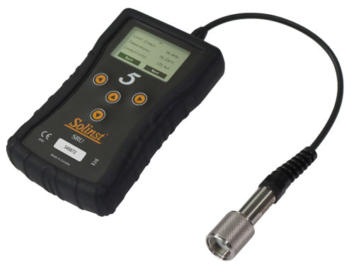 solinst readout unit sru data transfer device to get instant water level data from leveloggers