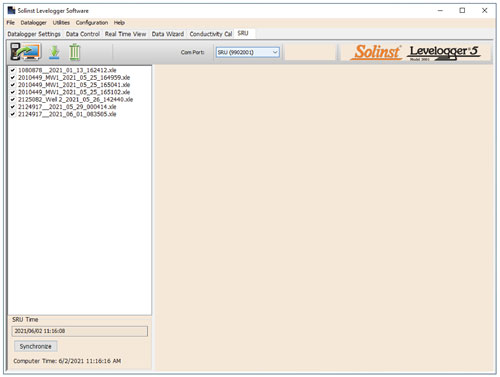 solinst levelogger software sru tab