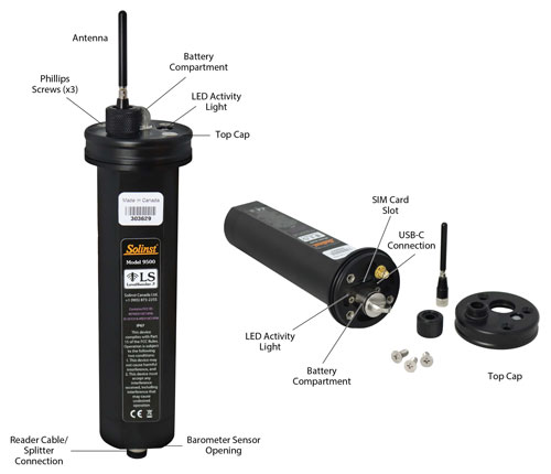 solinst levelsender telemetry system for leveloggers remote station hardware