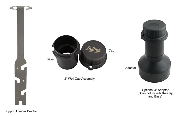 solinst levelsender well installation accessories