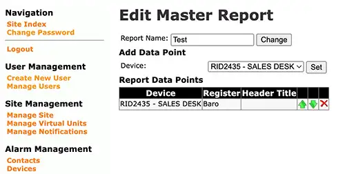 figure 5-14 creating a master report